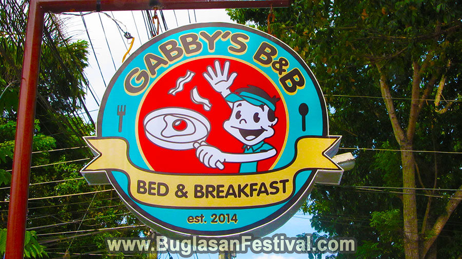 Gabbys Bed and Breakfast -street sign