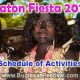 Siaton Fiesta 2017 - Schedule of Activities