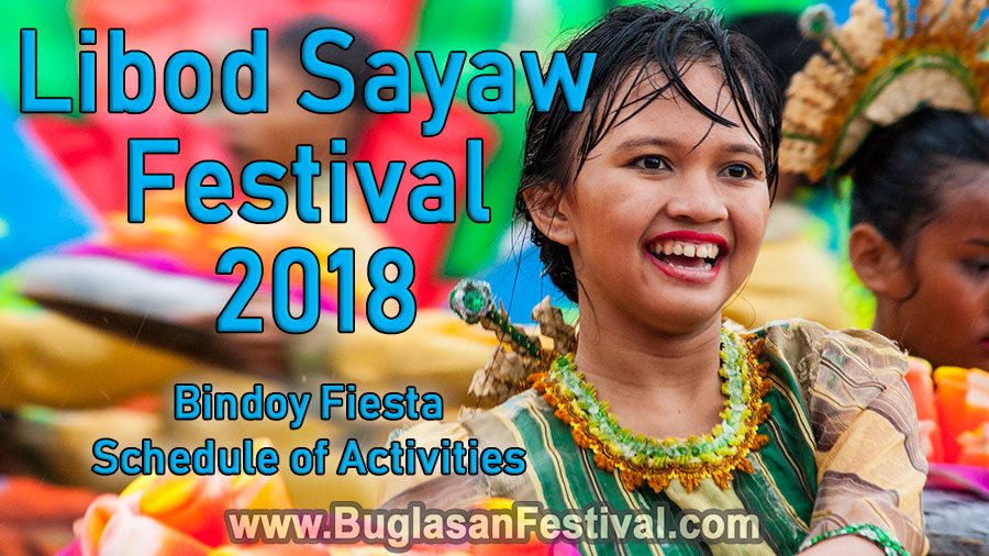 Libod Sayaw Festival 2018 - Schedule of Activities
