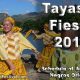 Tayasan Fiesta 2018 - Negros Oriental - Schedule of Activities