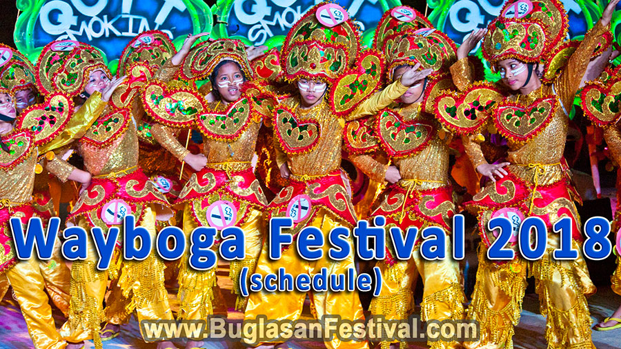 Wayboga Festival 2018 - Schedule - Amlan - Negros Oriental
