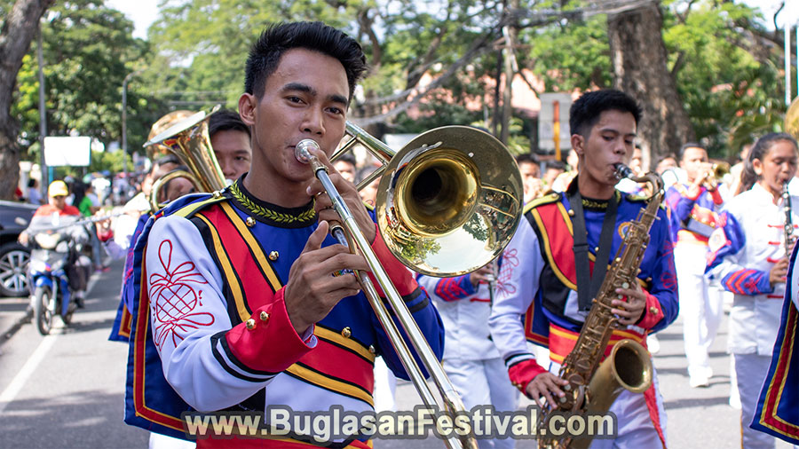 Buglasan 2018 - Opening Parade - marching band