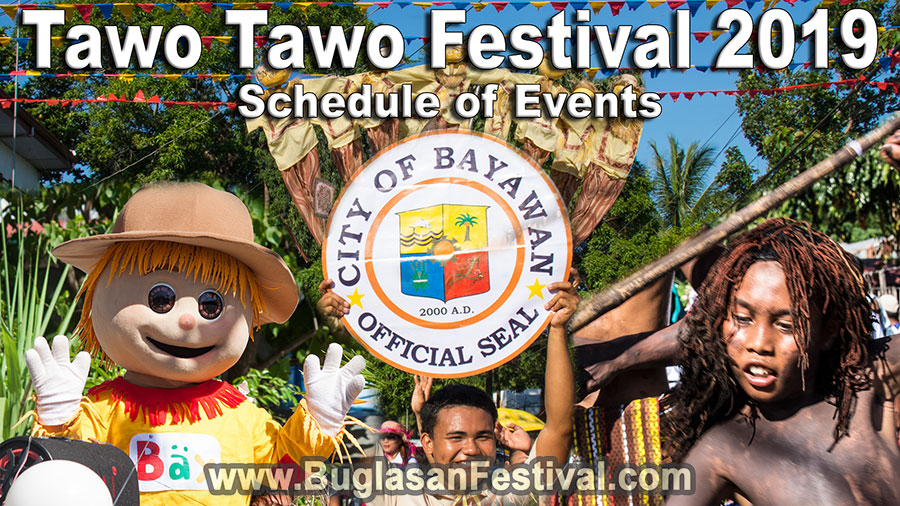Tawo Tawo Festival 2019 - Schedule of Events