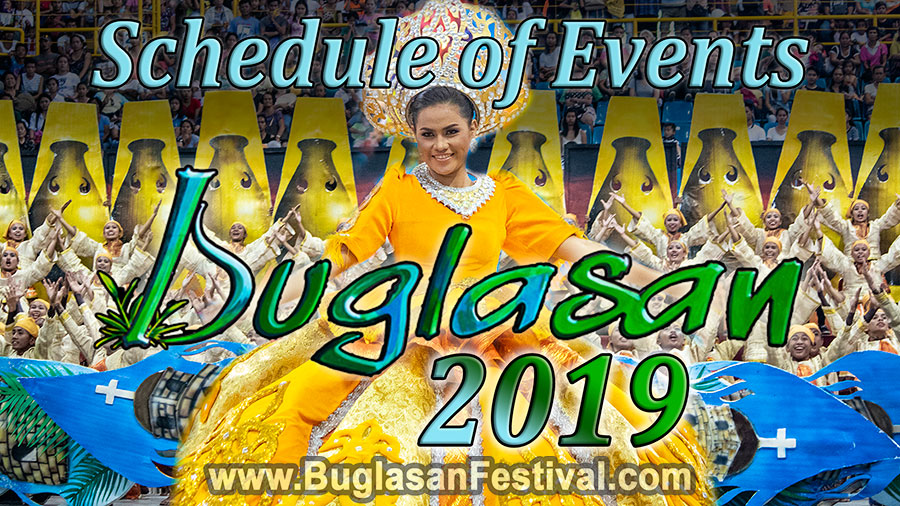 Buglasan Festival 2019 - Negros Oriental - Schedule of Events