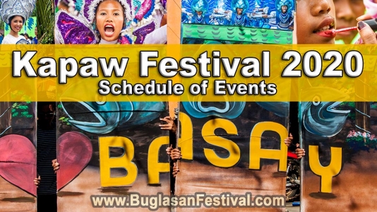 Kapaw Festival 2020 – Basay – Schedule of Events